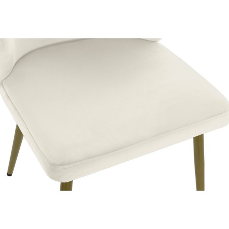 Sedia da Ufficio Home ESPRIT Bianco Nero
