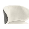 Sedia da Ufficio Home ESPRIT Bianco Nero