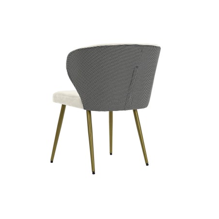 Sedia da Ufficio Home ESPRIT Bianco Nero