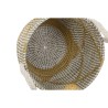 Set di Cestini Home ESPRIT Giallo Corallo Erba di mare (2 Pezzi)
