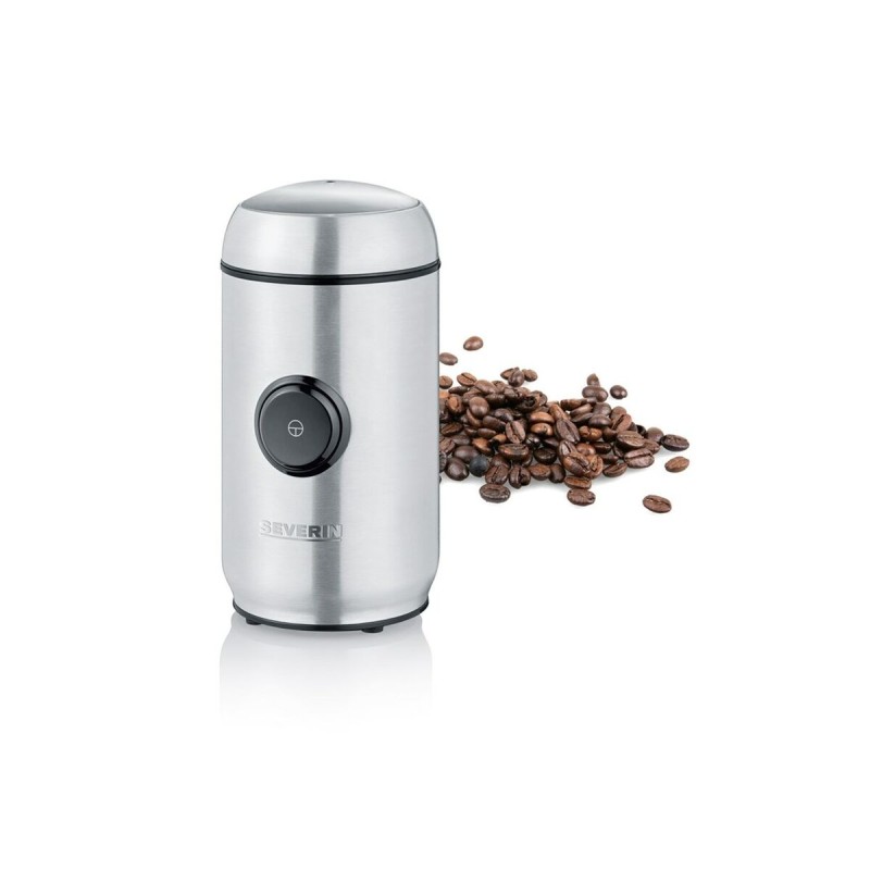 Macinino Elettrico Severin KM 3879 Nero Acciaio 150 W 50 g