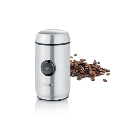 Macinino Elettrico Severin KM 3879 Nero Acciaio 150 W 50 g
