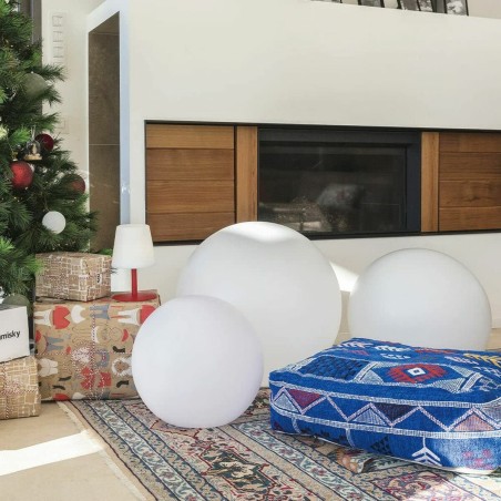 Bola con Luz para Exterior Lumisky Bobby Bianco Ø 60 cm E27