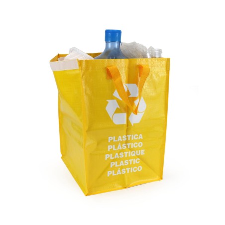 Sacchetti per la Spazzatura Confortime Plastic Giallo Plastica 24 Unità
