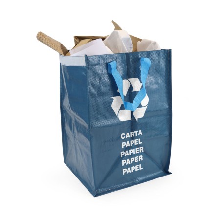 Sacchetti per la Spazzatura Confortime Paper Azzurro 24 Unità