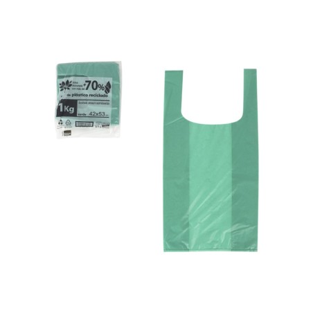 Borsa Multi-uso Inde Verde 42 x 53 cm (10 Unità)