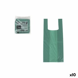 Borsa Multi-uso Inde Verde 35 x 50 cm (10 Unità)