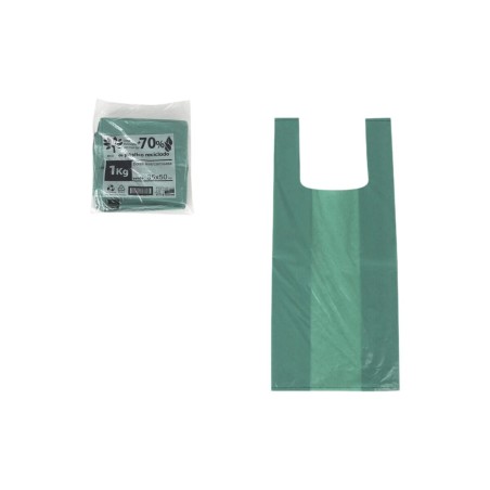 Borsa Multi-uso Inde Verde 35 x 50 cm (10 Unità)