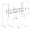 Supporto TV da terra MacLean MC-386 75" 40 kg