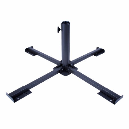 Base per Ombrellone Aktive 86 x 34 x 86 cm Nero Metallo (2 Unità)