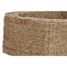 Set di Cestini Home ESPRIT Naturale Fibra naturale Boho 50 x 40 x 30 cm 3 Pezzi