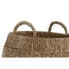 Set di Cestini Home ESPRIT Naturale Metallo Erba di mare (3 Pezzi)