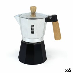 Caffettiera Italiana Quttin Alluminio 6 Tazze (6 Unità)