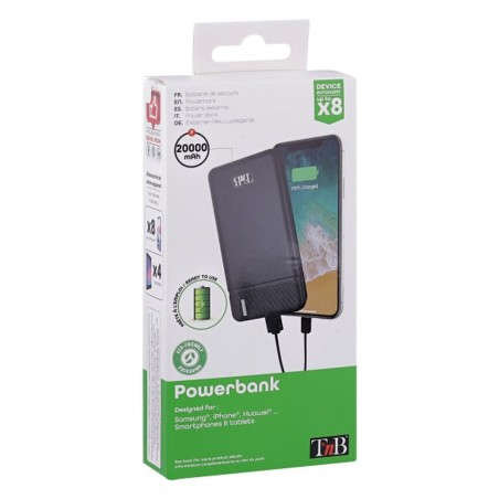 Powerbank T'NB PBU20000 Nero 20000 mAh