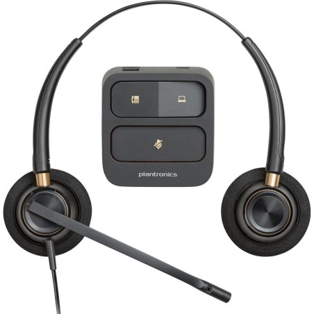 Auricolari con Microfono Poly 783P7AAABB Nero