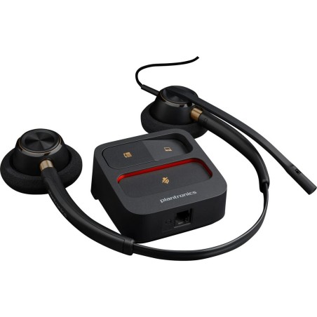 Auricolari con Microfono Poly 783P7AAABB Nero