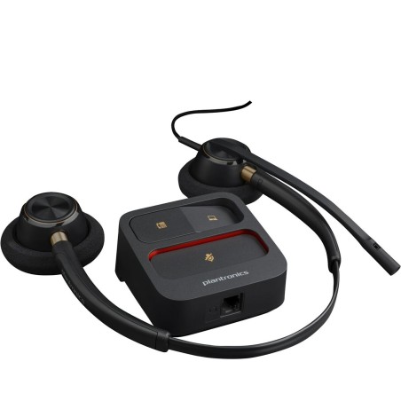 Auricolari con Microfono Poly 783P7AAABB Nero