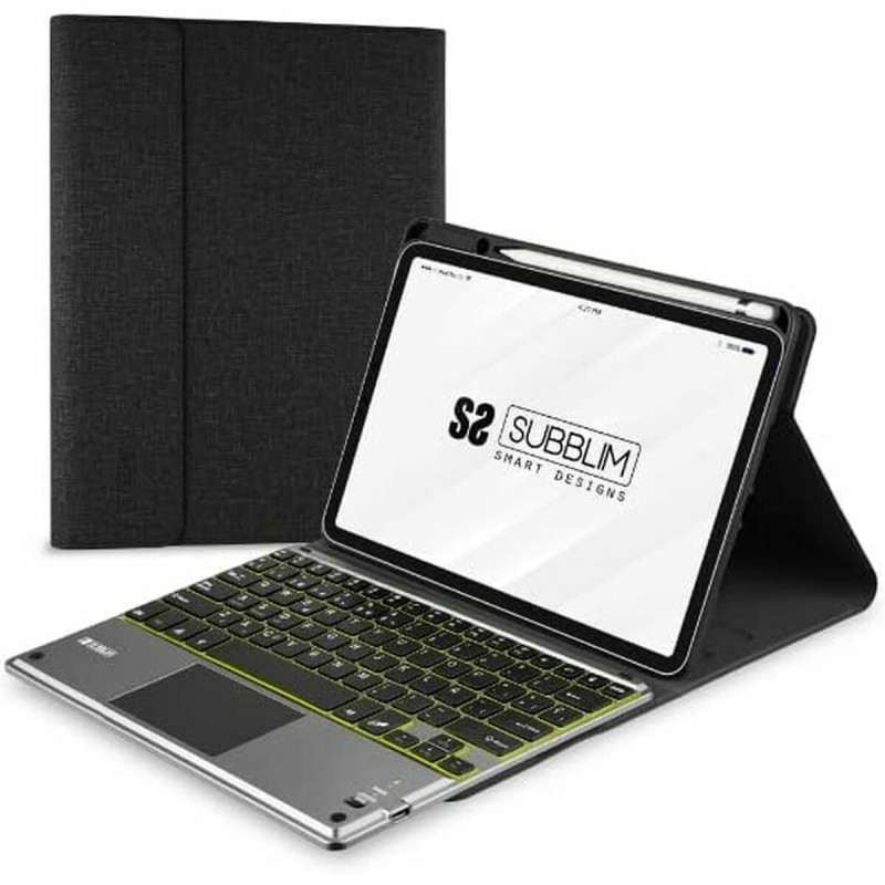 Custodia per Tablet Subblim SUBKT4-BTPI02 Nero 10,9" iPad Custodia per Tablet Subblim SUBKT4-BTPI02 Nero 10,9" iPad