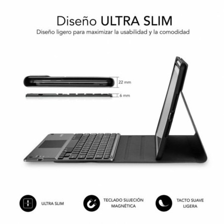 Custodia per Tablet Subblim SUBKT4-BTPI02 Nero 10,9" iPad