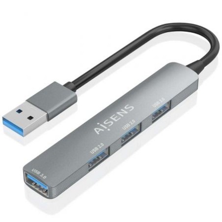 Hub USB Aisens A106-0859 Grigio (1 Unità)