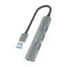 Hub USB Aisens A106-0859 Grigio (1 Unità)