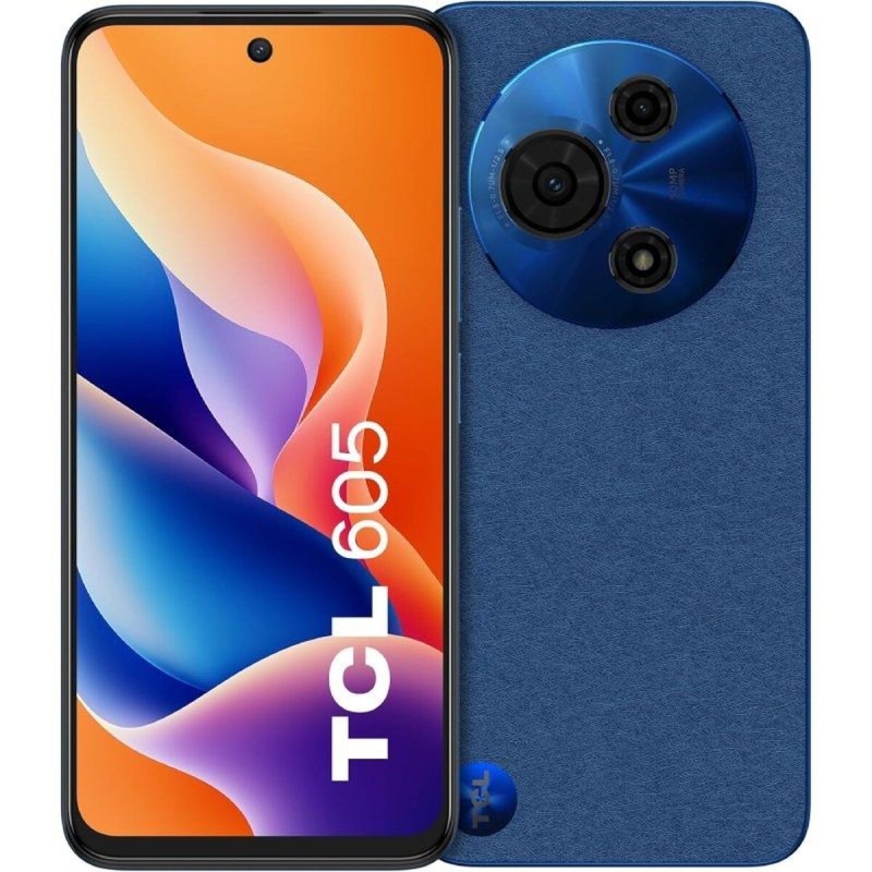 Smartphone TCL 605 Octa Core 4 GB RAM 128 GB Azzurro 6,7" 6,67" Smartphone TCL 605 Octa Core 4 GB RAM 128 GB Azzurro 6,7" 6,67"