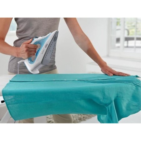 Ferro da Stiro a Vapore secco da viaggio Braun TexStyle 1 Bianco 2000 W