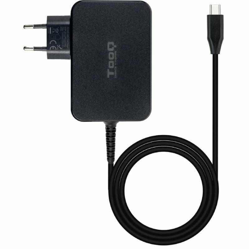 Caricabatterie Portatile TooQ TQLC-USBCGAN100PD 100 W Caricabatterie Portatile TooQ TQLC-USBCGAN100PD 100 W