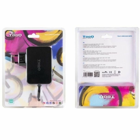 Caricabatterie Portatile TooQ TQLC-USBCGAN100PD 100 W