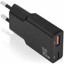 Caricabatterie da Parete Aisens ASCH-30W2P047-BK Nero 30 W