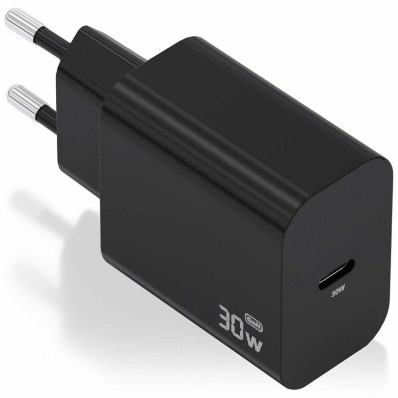 Caricabatterie da Parete Aisens A110-0941 Nero 30 W Caricabatterie da Parete Aisens A110-0941 Nero 30 W