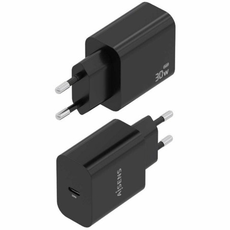 Caricabatterie da Parete Aisens A110-0941 Nero 30 W