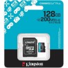 Scheda Di Memoria Micro SD con Adattatore Kingston CANVAS Go! Plus 128 GB