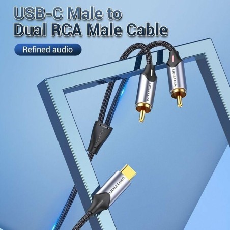 Cavo 2 x RCA Vention BGUHF