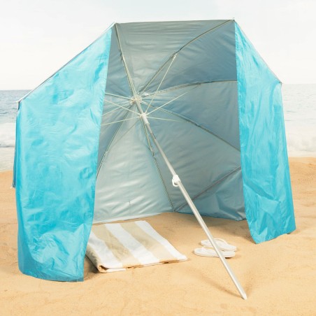 Ombrellone Aktive Azzurro 200 x 185 x 200 cm (6 Unità)