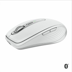 Mouse Logitech 910-005991 Bianco Nero Grigio Argentato 4000 dpi