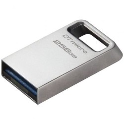 Memoria USB Kingston DTMC3G2/256GB 256 GB Nero Argentato