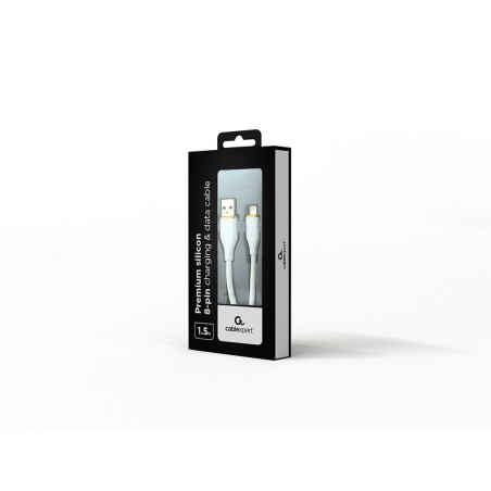 Caricabatterie GEMBIRD CC-USB2S-AM8PM-1.5M-W