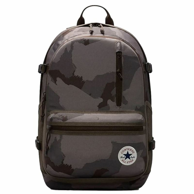 Zaino Casual Converse Straight Edge Verde militare Mimetico