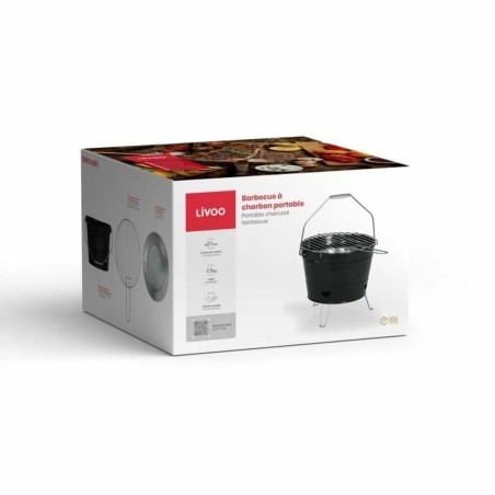 Barbecue Portatile Livoo DOC327N Acciaio inossidabile