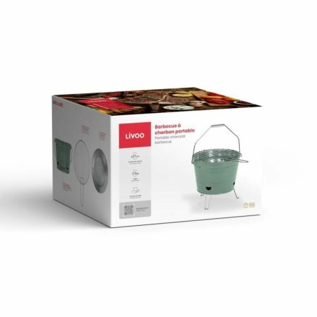 Barbecue Portatile Livoo DOC327V  Metallo Acciaio
