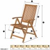 Sedia da giardino Fieldmann FDZN 4001-T