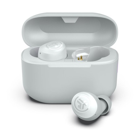 Auricolari Wireless con Custodia di Ricarica JLab IEUEBGAIRPOPRWHT124 Bianco