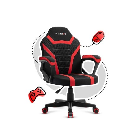 Sedia Gaming Huzaro HZ-Ranger 1.0 red mesh          Nero Rosso