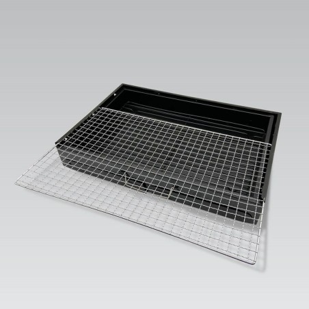 Barbecue a Carboni con Ruote Feel Maestro MR-1010 Nero Metallo