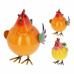Statua Decorativa Lifetime gallina saltarín de metal modelos variados Metallo