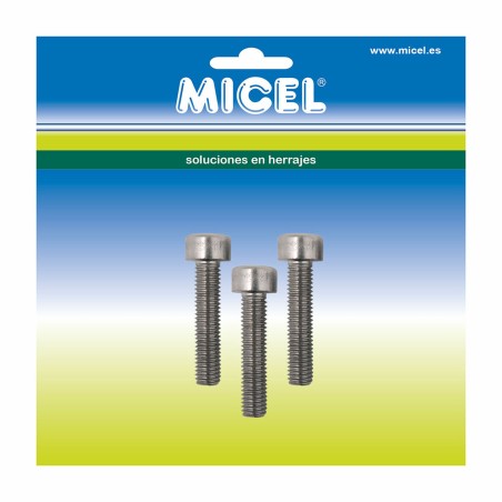 Kit di viti Micel TLD27 9,8 x 9,8 x 30 mm Meccanismo per tenda da sole a rullo