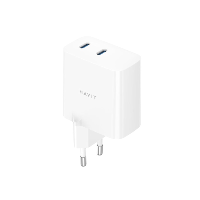 Caricabatterie da Parete Havit UC45 EU Bianco 45 W Caricabatterie da Parete Havit UC45 EU Bianco 45 W