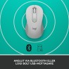 Mouse senza Fili Logitech Bianco 4000 dpi