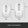 Mouse senza Fili Logitech Bianco 4000 dpi